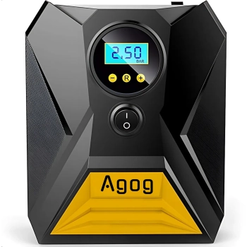 Kompresor sprężarka samochodowa 12v LED LCD MOCNA 120W AGOG